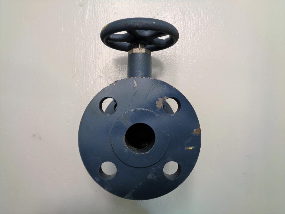 Rego 1-1/2" 400 WOG Refrigeration Globe Valve, Ductile Iron, A7511FP